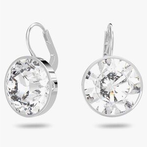 Swarovski rhodium earrings